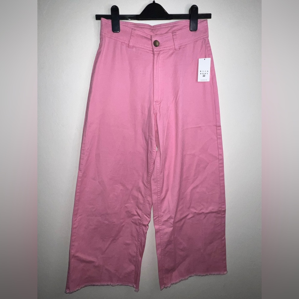 Billabong Pink Wide Leg‎ Pants